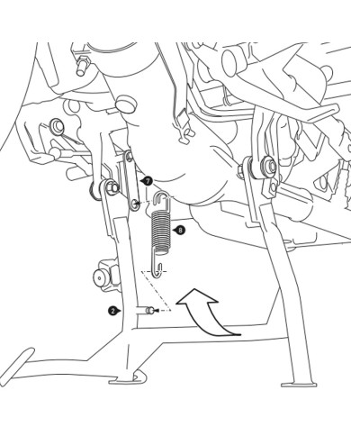 CABALLETE CENTRAL SW-MOTECH BMW HPS.07.573.10000/B