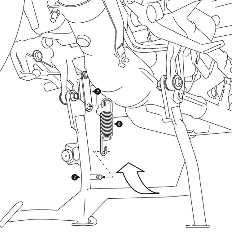 CABALLETE CENTRAL SW-MOTECH BMW HPS.07.573.10000/B