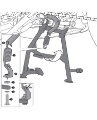 CABALLETE CENTRAL SW-MOTECH HONDA HPS.01.942.10001/B