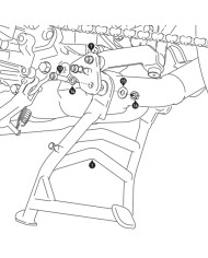 CABALLETE CENTRAL SW-MOTECH SUZUKI HPS.05.440.10000/B