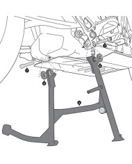 CABALLETE CENTRAL SW-MOTECH KTM HPS.04.918.10000/B