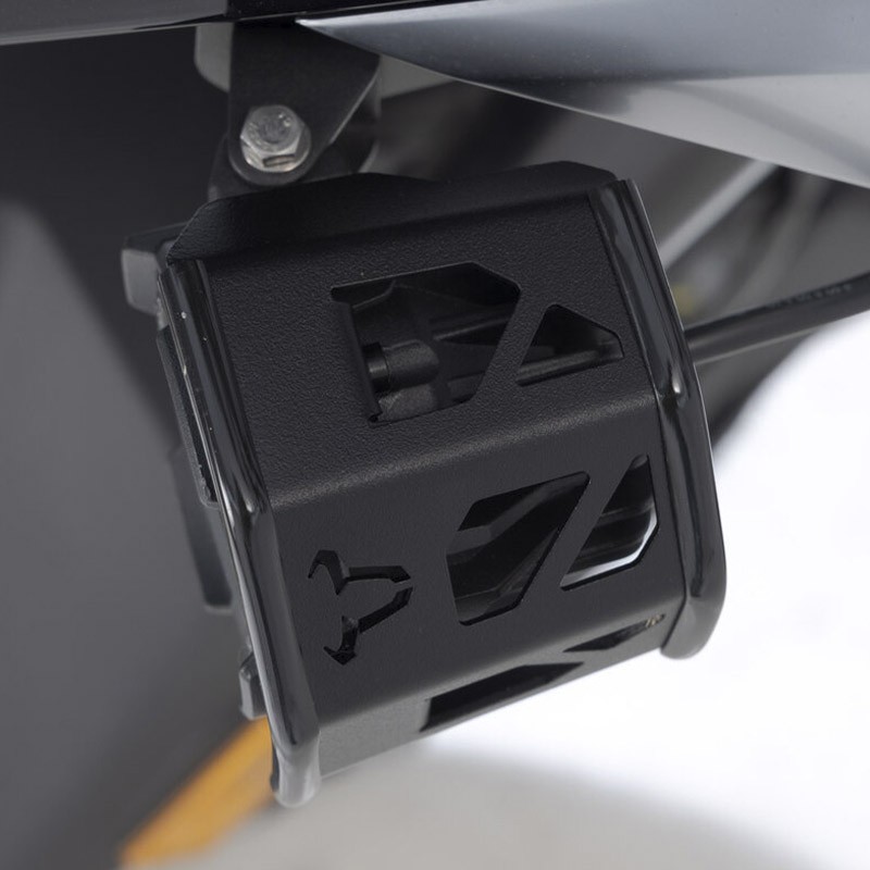 KIT DE PROTECCIONES FAROS ADICIONALES EVO SW-MOTECH NSW.00.490.10500 NEGRO