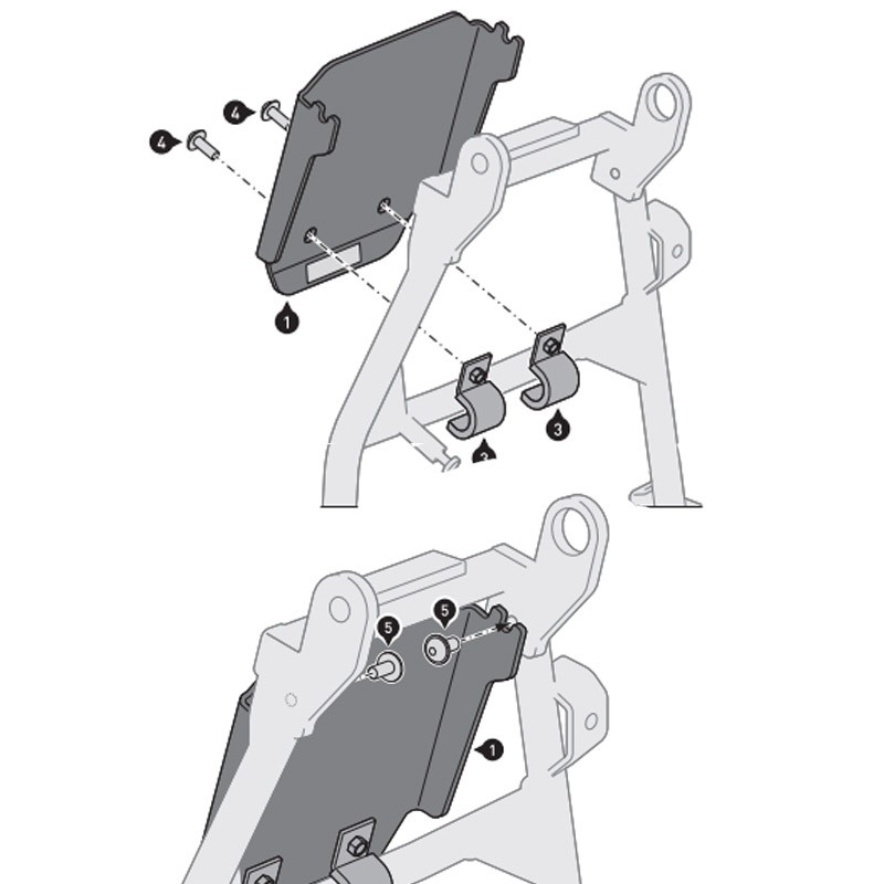 PROTECCION DE CABALLETE CENTRAL SW-MOTECH HONDA MSS.01.622.10102/S