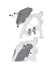 PROTECCION DE CABALLETE CENTRAL SW-MOTECH HONDA MSS.01.622.10102/S