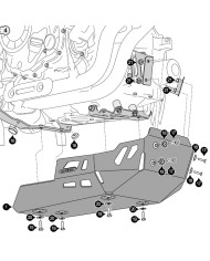 CUBRECARTER SW-MOTECH ENGINE GUARD YAMAHA MSS.06.150.10001/S