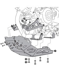 CUBRECARTER SW-MOTECH ENGINE GUARD SUZUKI MSS.05.759.10001/B