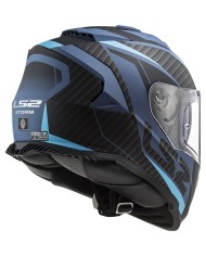 CASCO LS2 STORM II RACER NEGRO MATE/AZUL