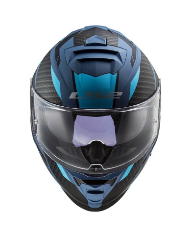 CASCO LS2 STORM II RACER NEGRO MATE/AZUL