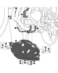 CUBRECARTER SW-MOTECH ENGINE GUARD TRIUMPH MSS.11.953.10001/B