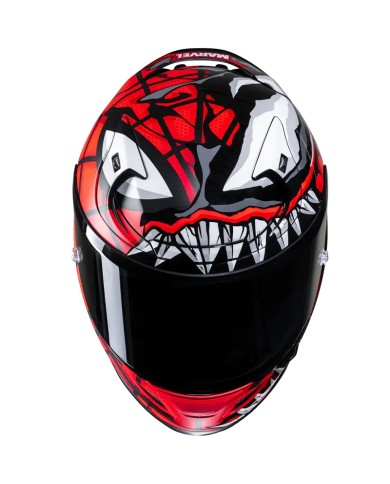 CASCO HJC RPHA 12 MAXIMIZED VENOM MARVEL