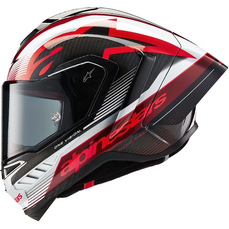 CASCO ALPINESTARS SUPERTECH R10 TEAM NEGRO/ROJO/BLANCO