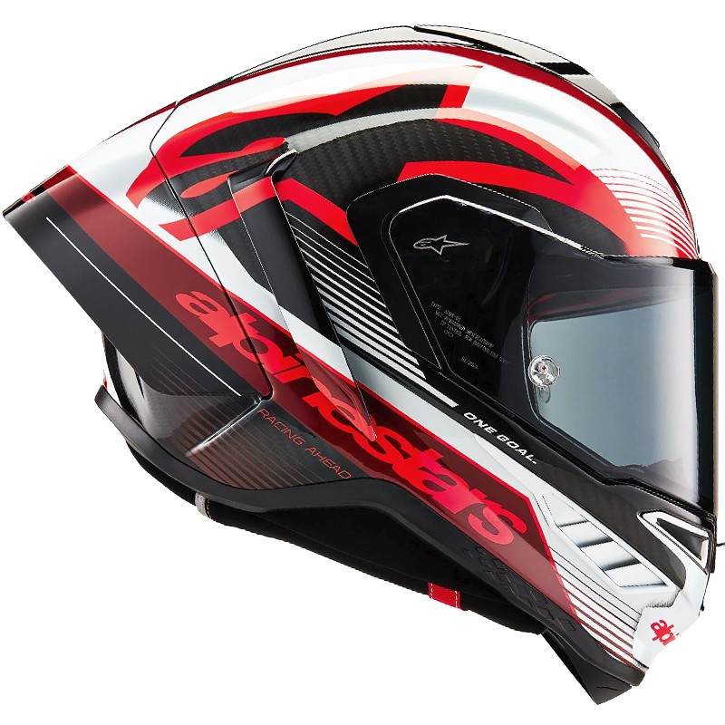 CASCO ALPINESTARS SUPERTECH R10 TEAM NEGRO/ROJO/BLANCO