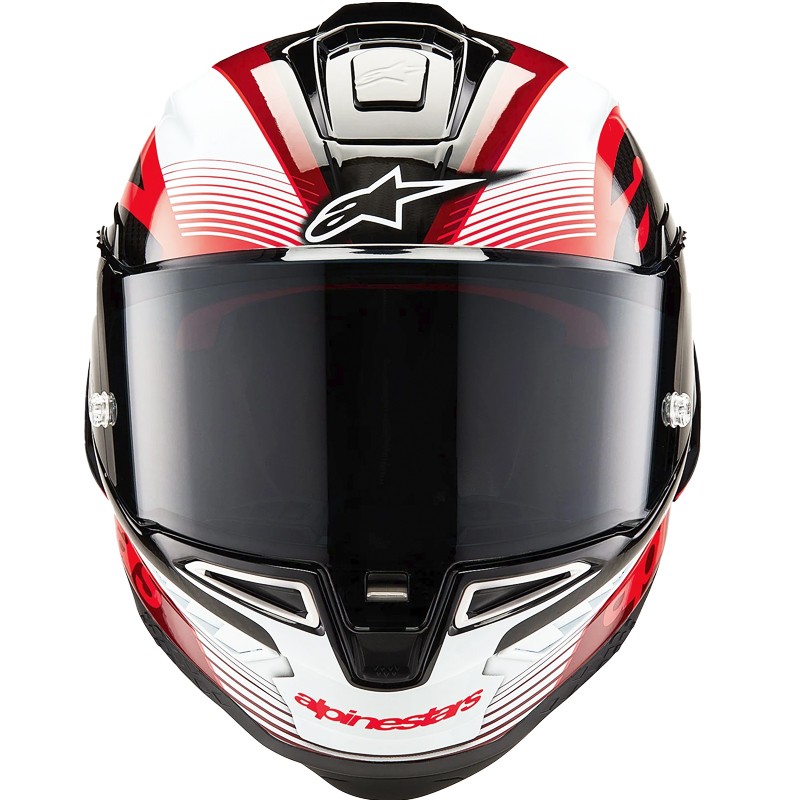 CASCO ALPINESTARS SUPERTECH R10 TEAM NEGRO/ROJO/BLANCO