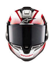 CASCO ALPINESTARS SUPERTECH R10 TEAM NEGRO/ROJO/BLANCO
