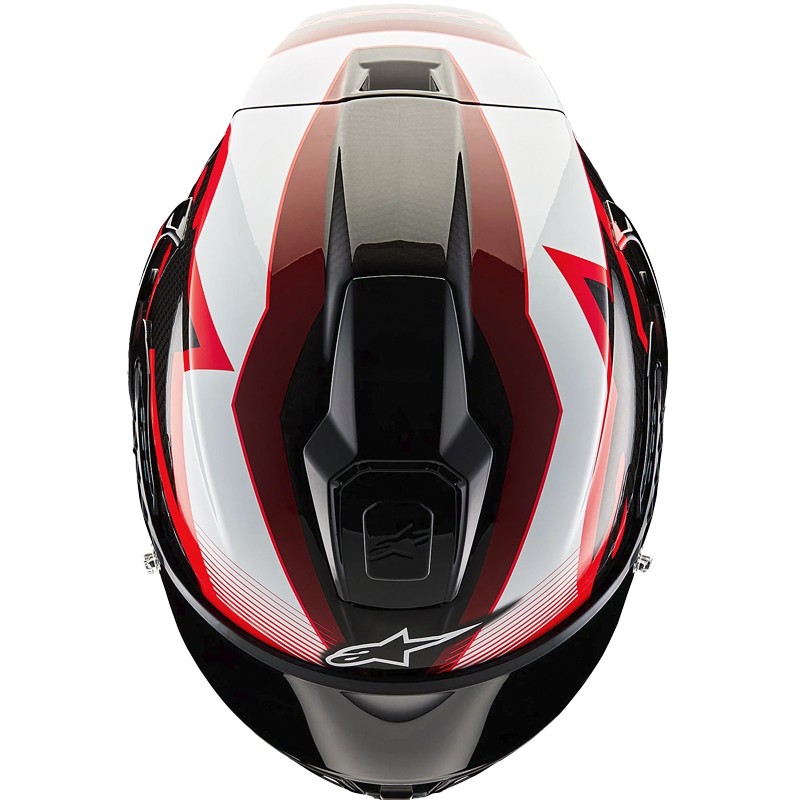 CASCO ALPINESTARS SUPERTECH R10 TEAM NEGRO/ROJO/BLANCO