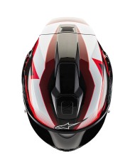 CASCO ALPINESTARS SUPERTECH R10 TEAM NEGRO/ROJO/BLANCO