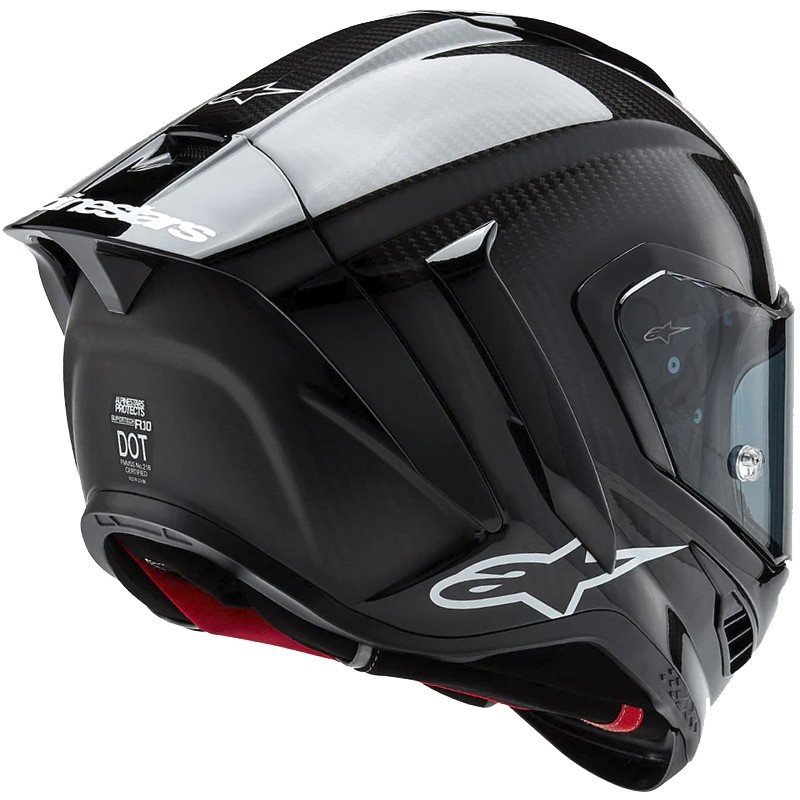 CASCO ALPINESTARS SUPERTECH R10 BLACK CARBON