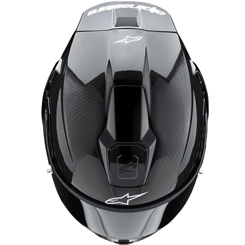 CASCO ALPINESTARS SUPERTECH R10 BLACK CARBON