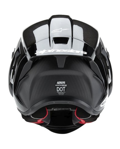 CASCO ALPINESTARS SUPERTECH R10 BLACK CARBON
