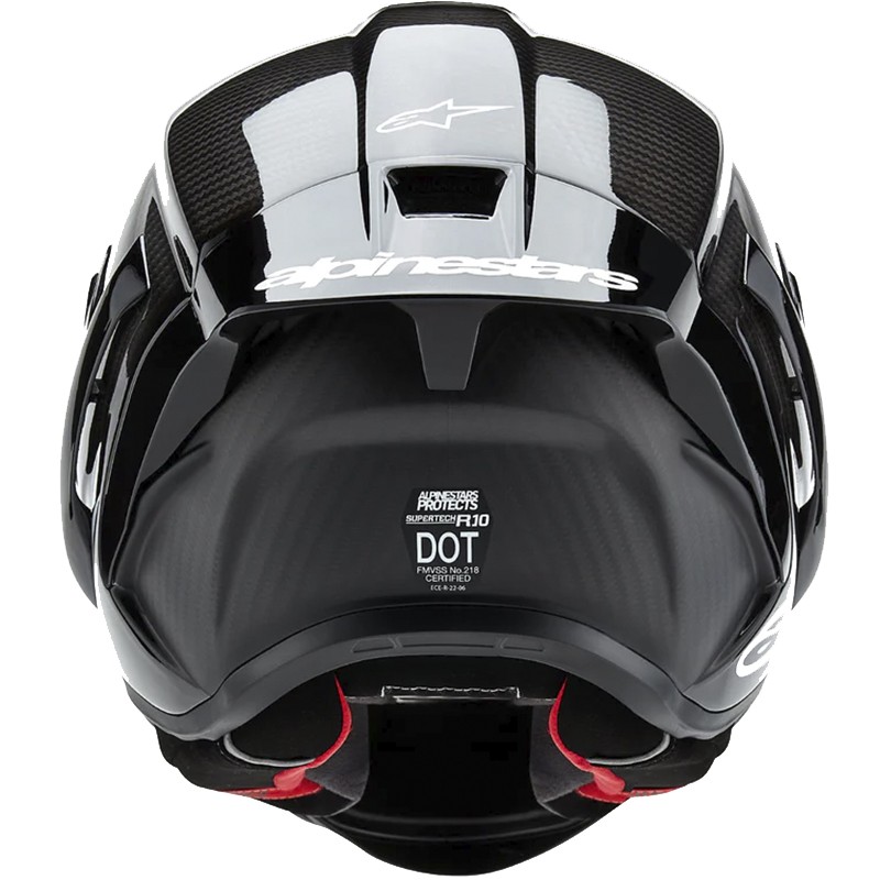 CASCO ALPINESTARS SUPERTECH R10 BLACK CARBON