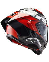 CASCO ALPINESTARS SUPERTECH R10 ELEMENT NEGRO/ROJO/BLANCO