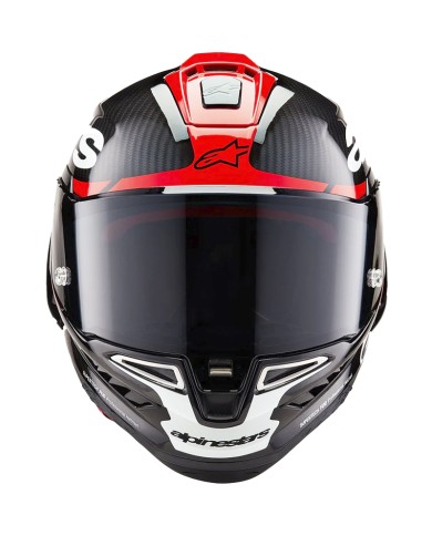 CASCO ALPINESTARS SUPERTECH R10 ELEMENT NEGRO/ROJO/BLANCO