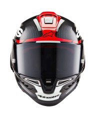 CASCO ALPINESTARS SUPERTECH R10 ELEMENT NEGRO/ROJO/BLANCO
