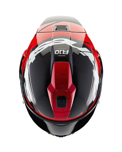 CASCO ALPINESTARS SUPERTECH R10 ELEMENT NEGRO/ROJO/BLANCO