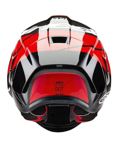 CASCO ALPINESTARS SUPERTECH R10 ELEMENT NEGRO/ROJO/BLANCO