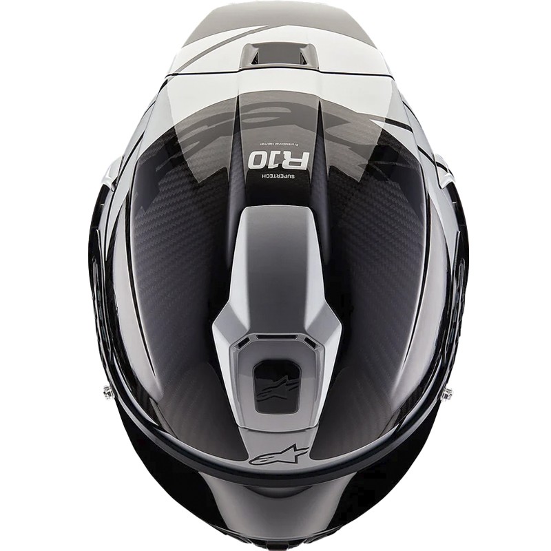 CASCO ALPINESTARS SUPERTECH R10 ELEMENT NEGRO/GRIS/NEGRO