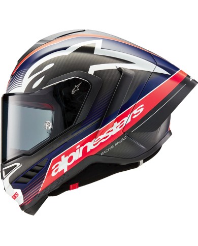 CASCO ALPINESTARS SUPERTECH R10 TEAM NEGRO/BLANCO/AZUL