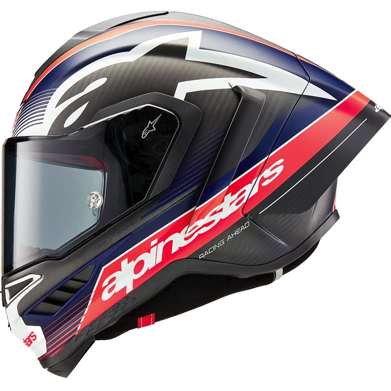 CASCO ALPINESTARS SUPERTECH R10 TEAM NEGRO/BLANCO/AZUL