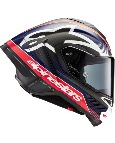 CASCO ALPINESTARS SUPERTECH R10 TEAM NEGRO/BLANCO/AZUL