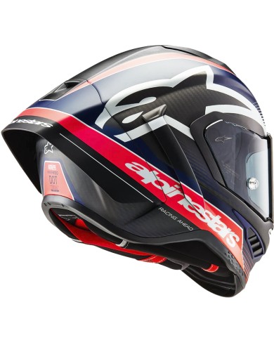 CASCO ALPINESTARS SUPERTECH R10 TEAM NEGRO/BLANCO/AZUL