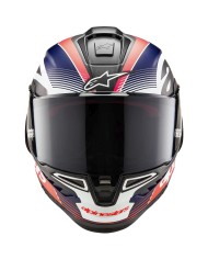 CASCO ALPINESTARS SUPERTECH R10 TEAM NEGRO/BLANCO/AZUL