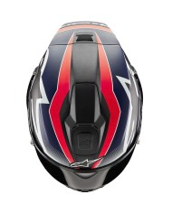 CASCO ALPINESTARS SUPERTECH R10 TEAM NEGRO/BLANCO/AZUL