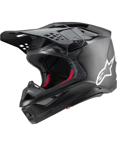 CASCO ALPINESTARS SUPERTECH S-M10 FAME BLACK CARBON M&G R2206