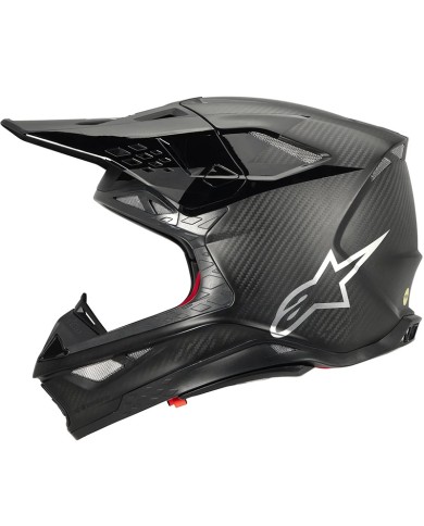 CASCO ALPINESTARS SUPERTECH S-M10 FAME BLACK CARBON M&G R2206