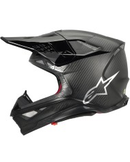 CASCO ALPINESTARS SUPERTECH S-M10 FAME BLACK CARBON M&G R2206