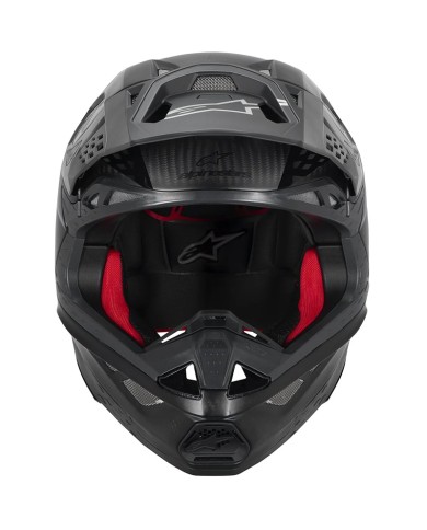 CASCO ALPINESTARS SUPERTECH S-M10 FAME BLACK CARBON M&G R2206