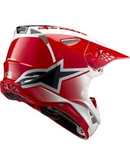 CASCO ALPINESTARS SUPERTECH S-M10 UNITE RED/WHITE GLOSSY ECE2206