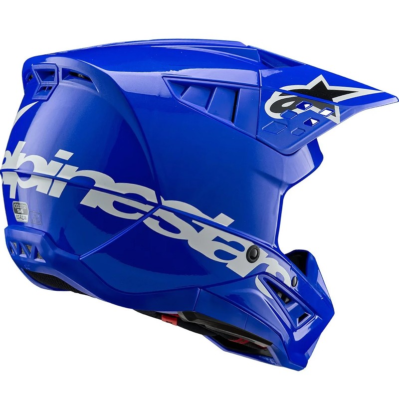 CASCO ALPINESTARS S-M5 CORP BLUE GLOSSY ECE2206