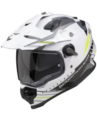 CASCO SCORPION ADF-9000 AIR FEAT WHITE-BLACK-NEON YELLOW