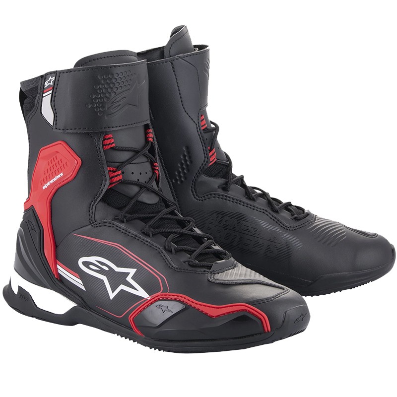 BOTIN ALPINESTARS SUPERFASTER BLACK/BRIGHT RED/WHITE