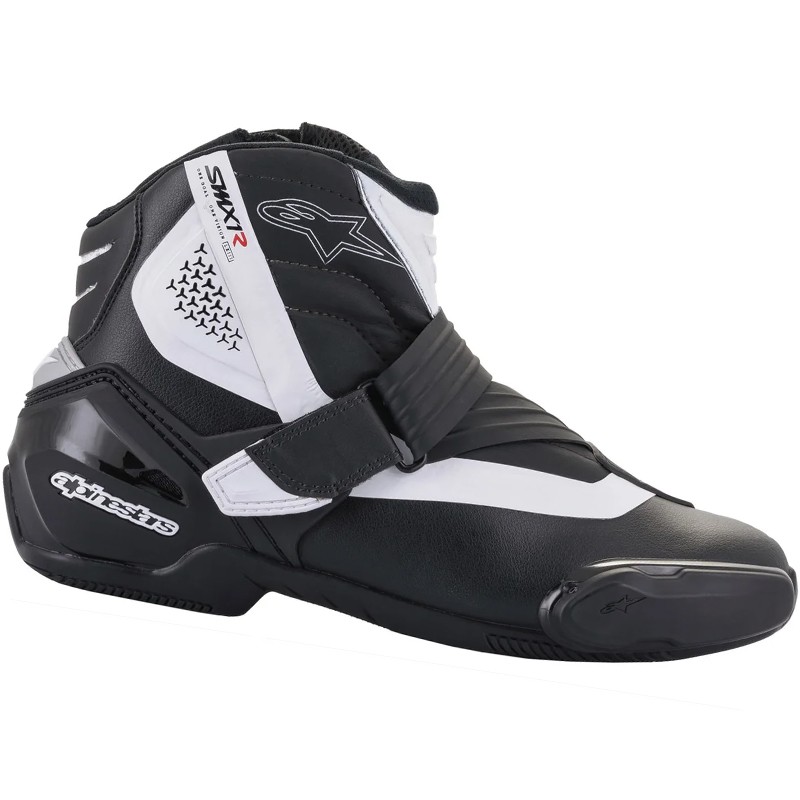 BOTIN ALPINESTARS SMX-1 R V2 VENTED BLACK/WHITE