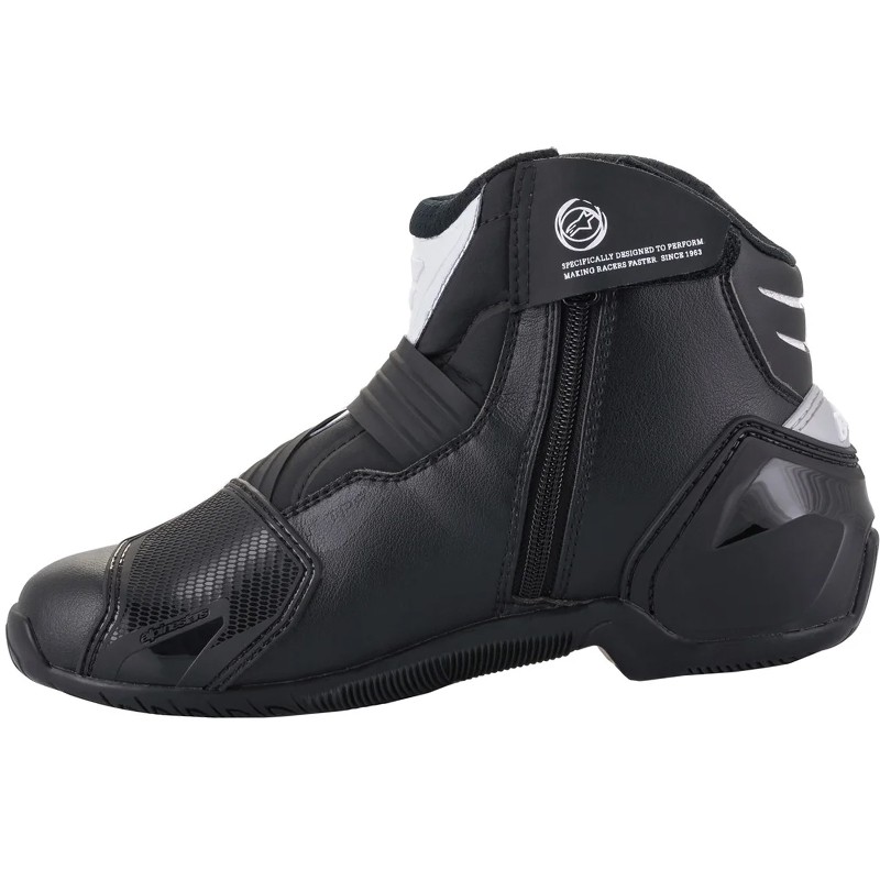 BOTIN ALPINESTARS SMX-1 R V2 VENTED BLACK/WHITE