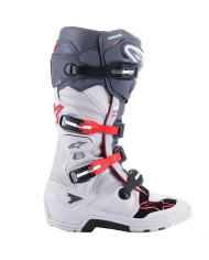 BOTAS ALPINESTARS TECH 7 ENDURO LIGH GRAY/DARK GRAY/BRIGHT RED