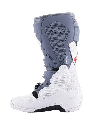 BOTAS ALPINESTARS TECH 7 ENDURO LIGH GRAY/DARK GRAY/BRIGHT RED