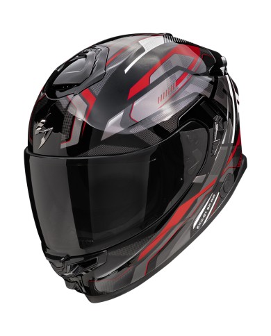 CASCO SCORPION EXO-GT SP AIR AUGUSTA BLACK/GREY/RED
