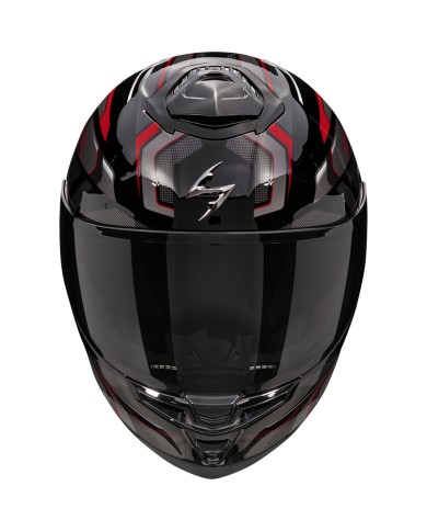 CASCO SCORPION EXO-GT SP AIR AUGUSTA BLACK/GREY/RED